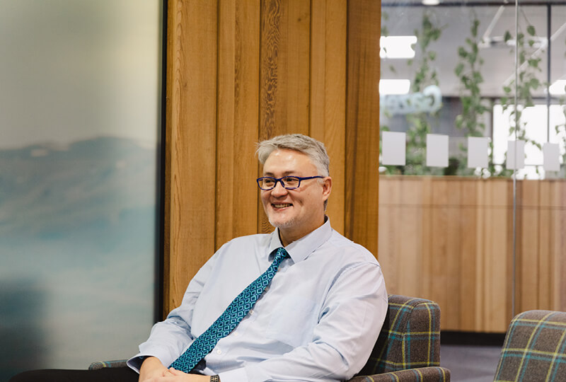 Gaze Burt waiting area